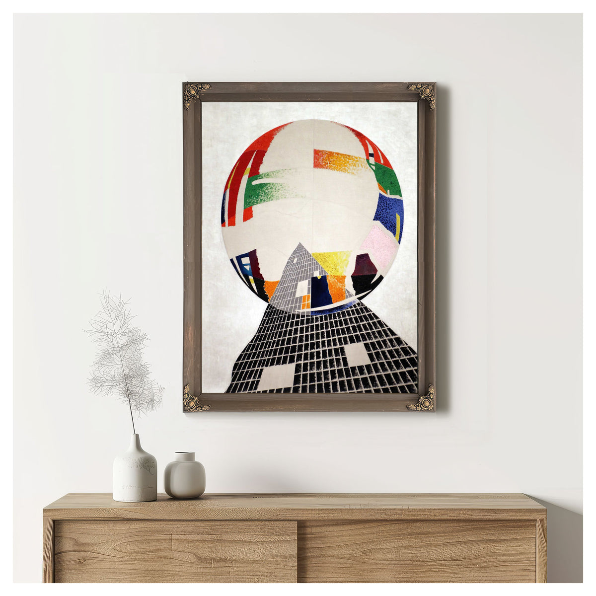 Nuclear I Ch by Laszlo Moholy Nagy