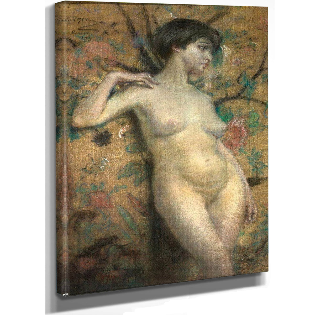 Nude Against Screen By Alice Pike Barney