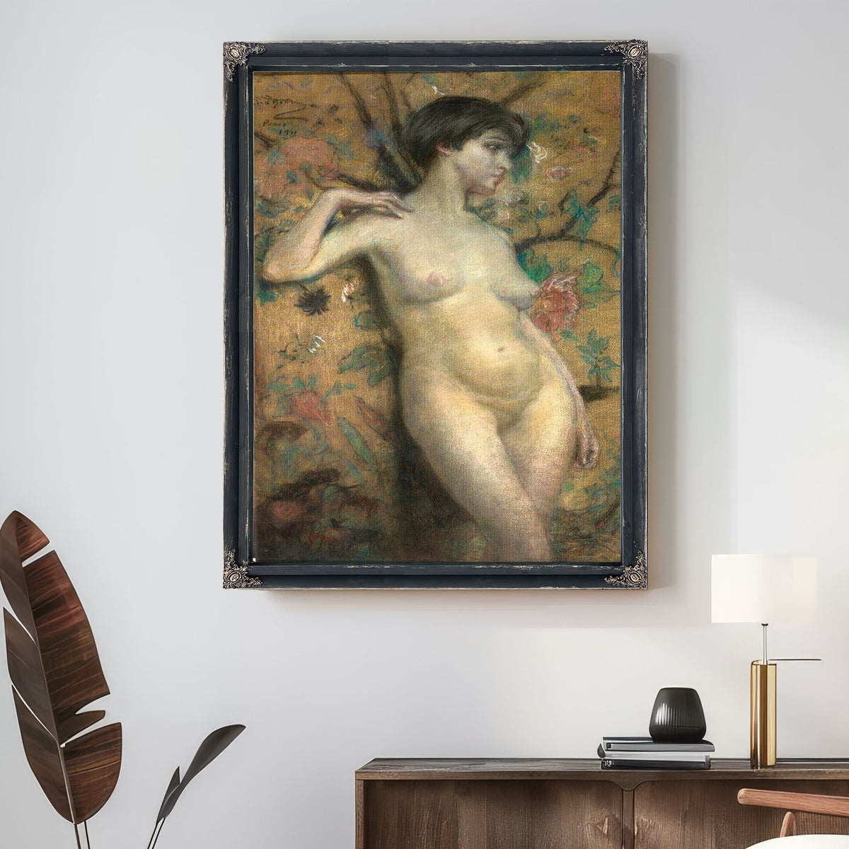 Nude Against Screen By Alice Pike Barney
