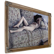 Nude On A Couch By Gustave Caillebotte