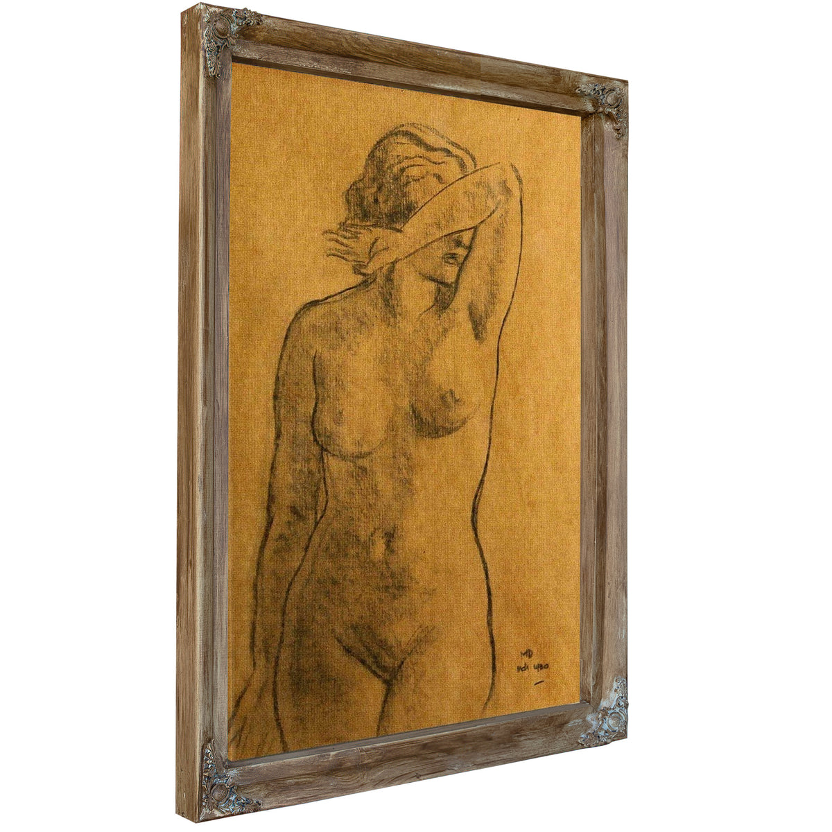 Nude Torso By Maynard Dixon