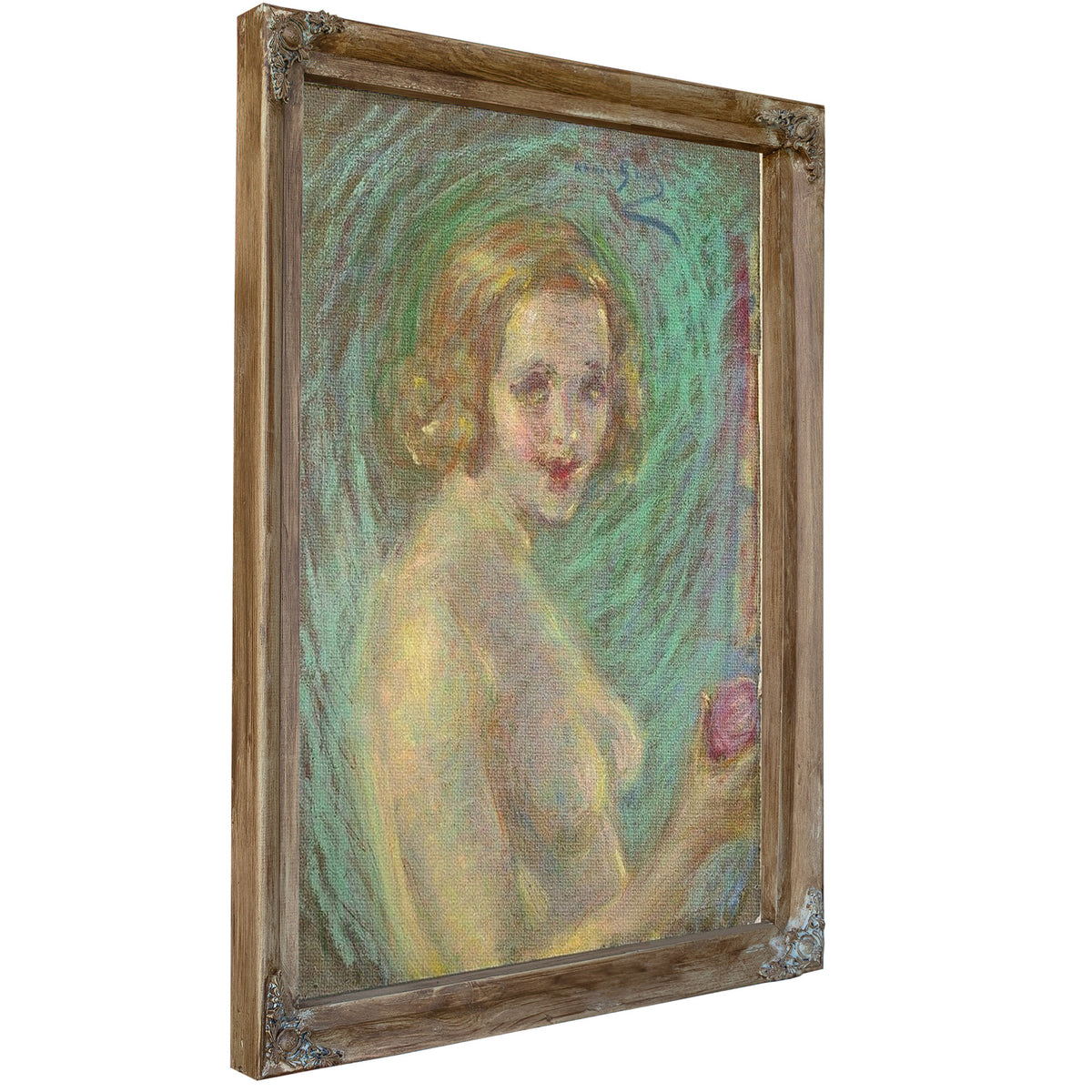 Nude With Fruit By Alice Pike Barney