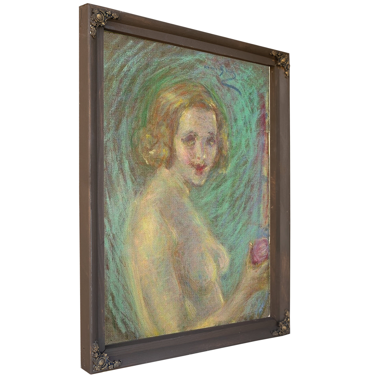 Nude With Fruit By Alice Pike Barney