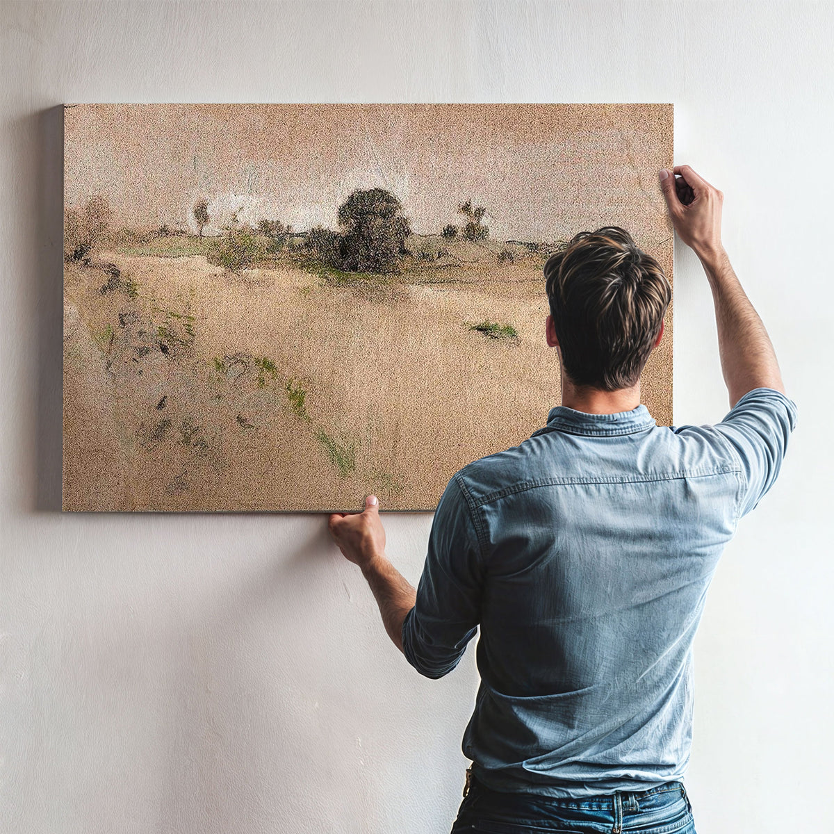Oat Field By John Henry Twachtman