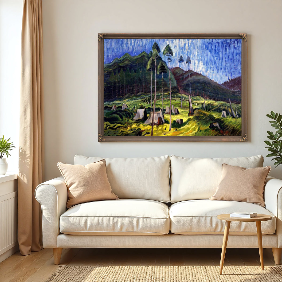 Odds And Ends Painting Emily Carr Canvas Art