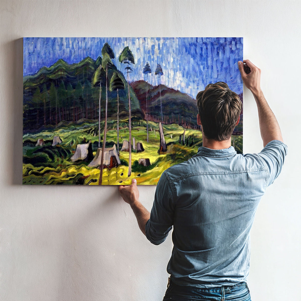 Odds And Ends Painting Emily Carr Canvas Art