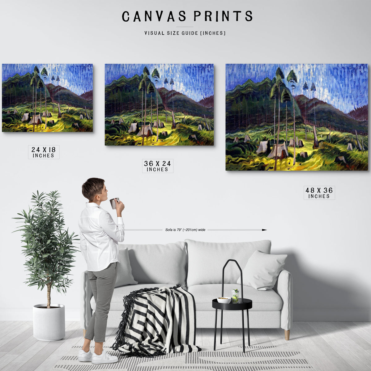 Odds And Ends Painting Emily Carr Canvas Art