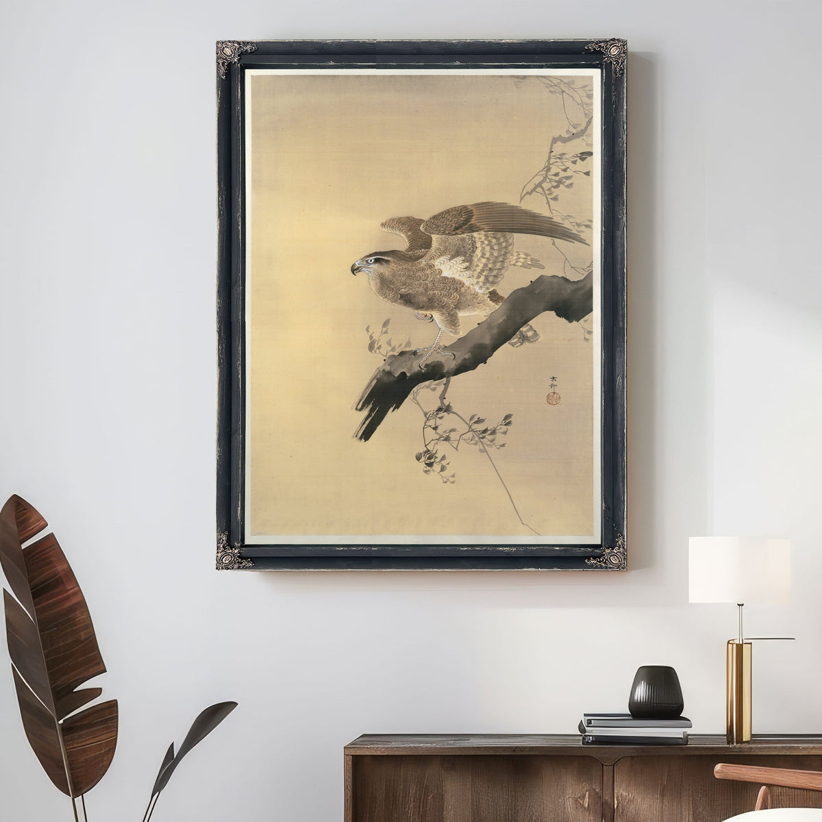 Hawk 1887 1945 By Ohara Koson
