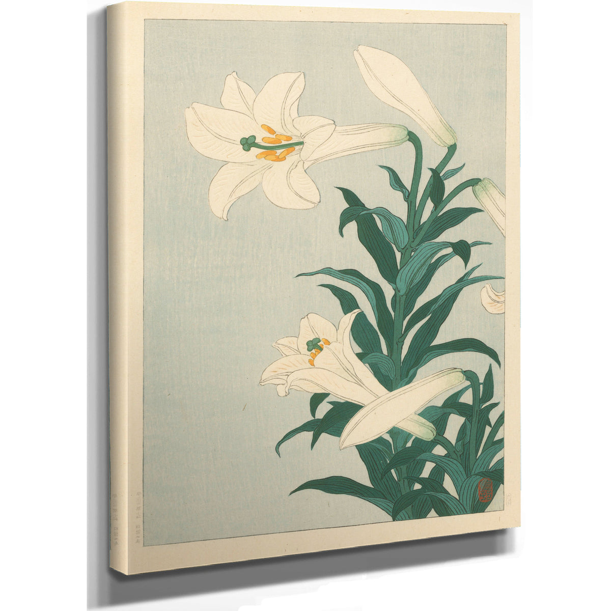 Lilies 1900 1930 By Ohara Koson