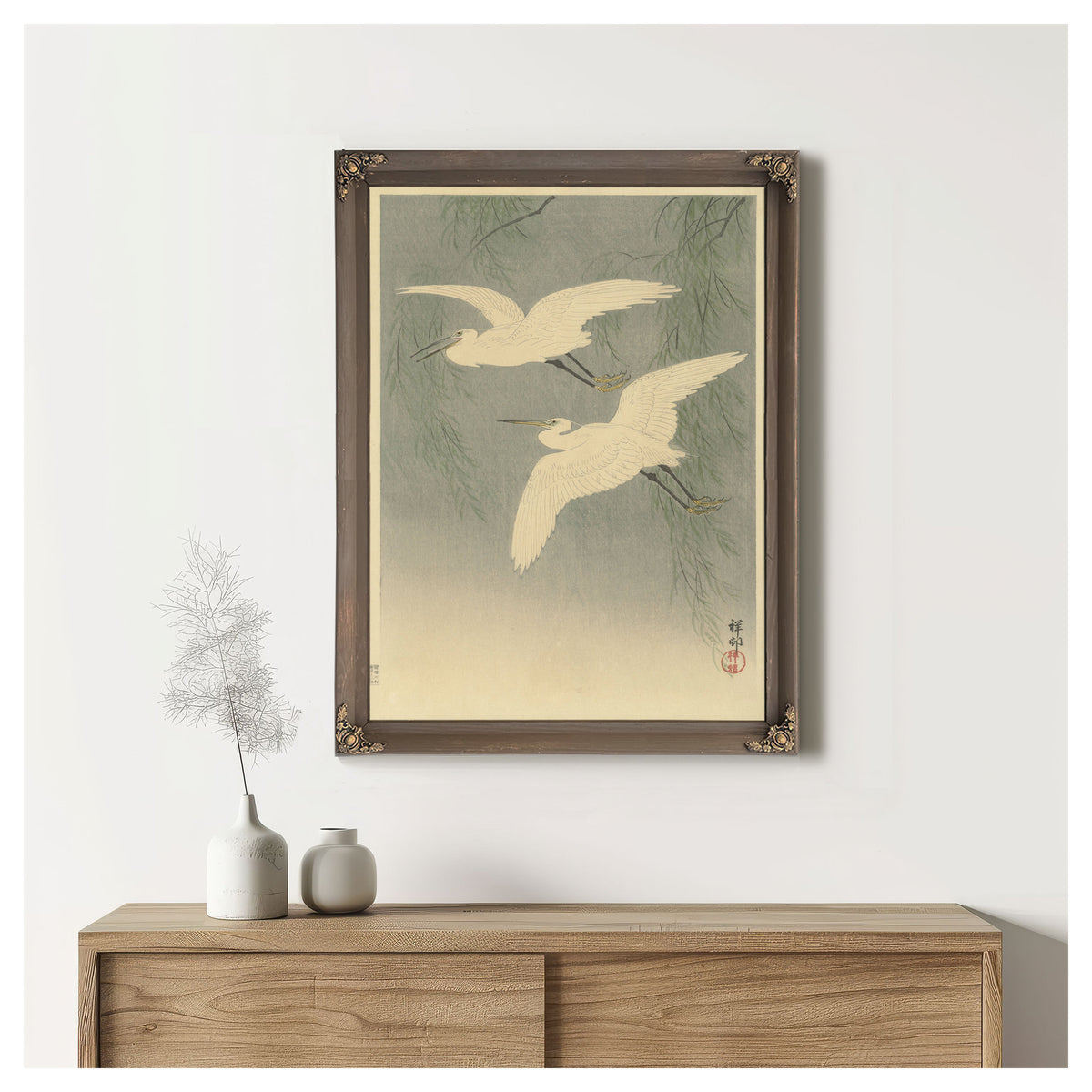 Little Egrets Flight 1925 1936 By Ohara Koson