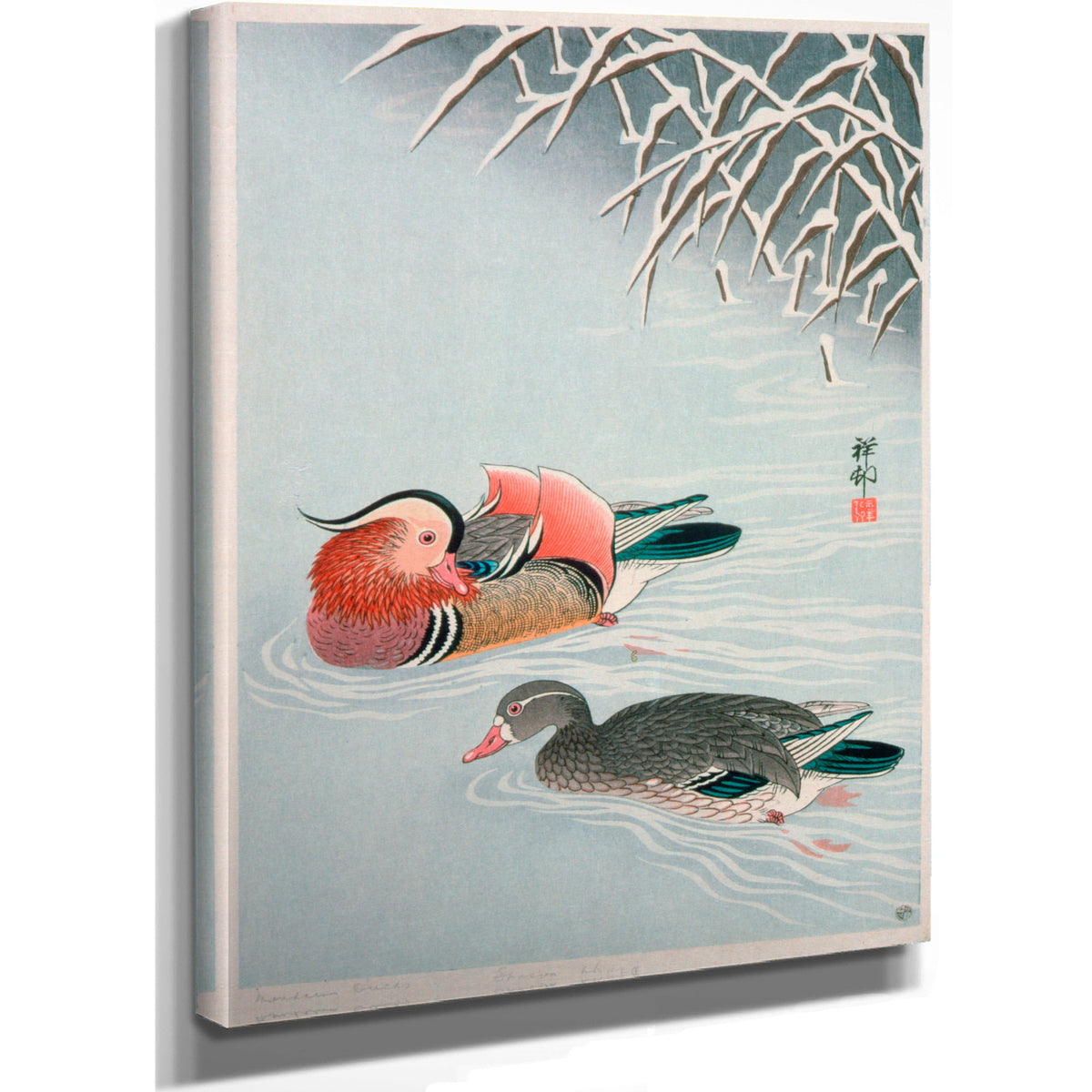 Mandarin Ducks 1935 By Ohara Koson