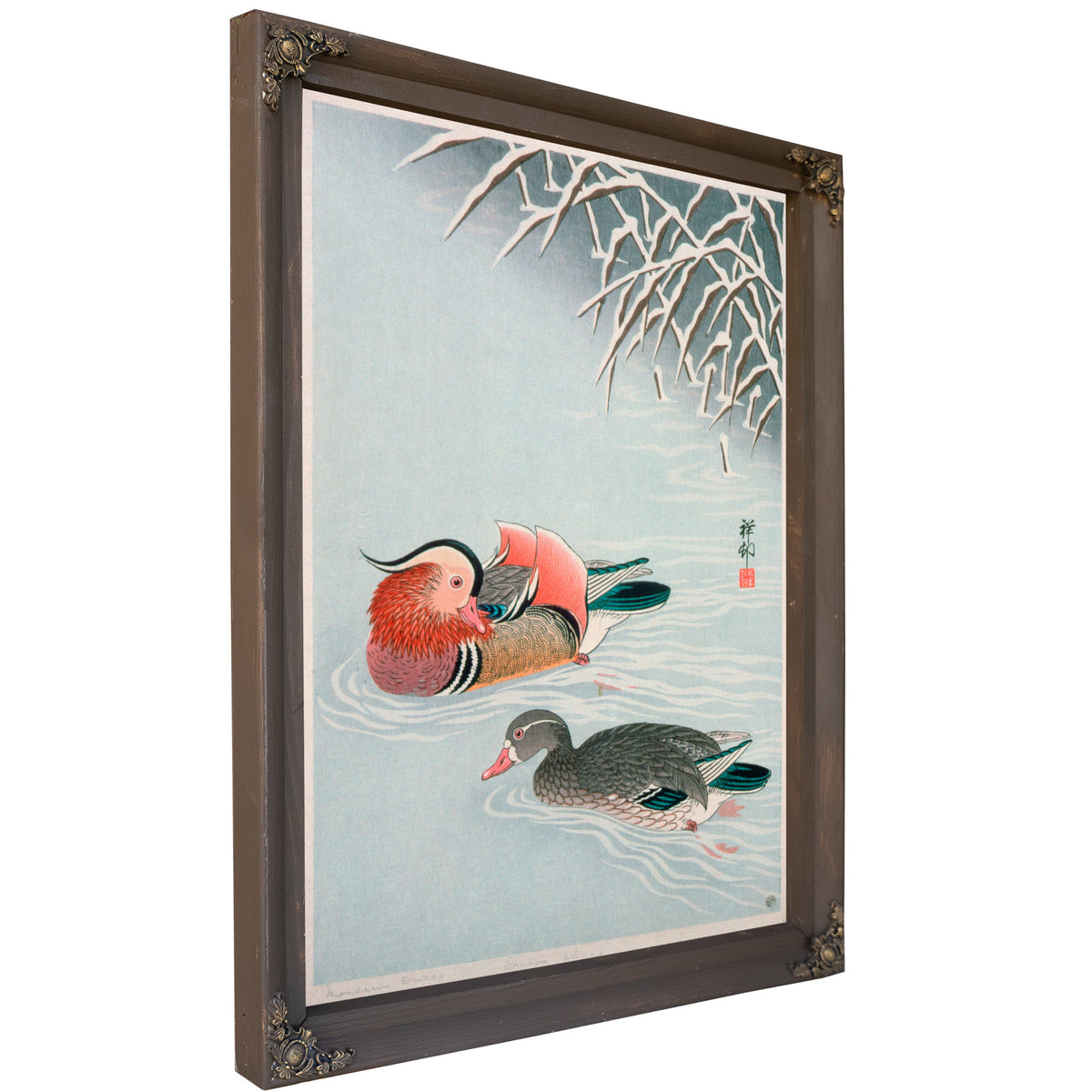 Mandarin Ducks 1935 By Ohara Koson