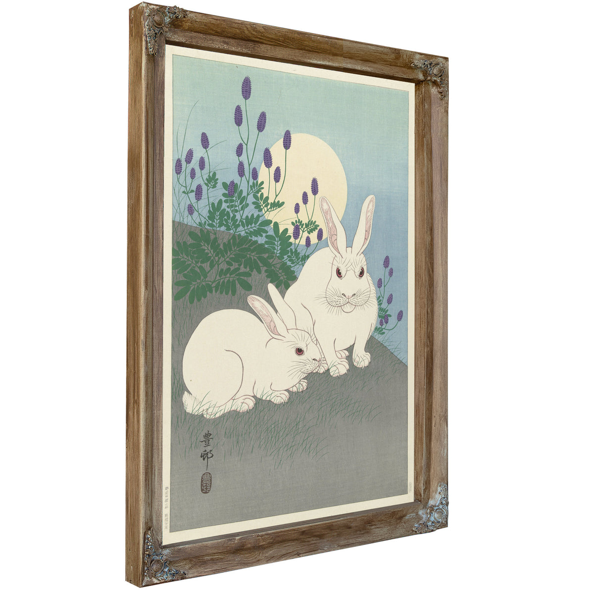 Rabbits Full Size 1920 1930 By Ohara Koson