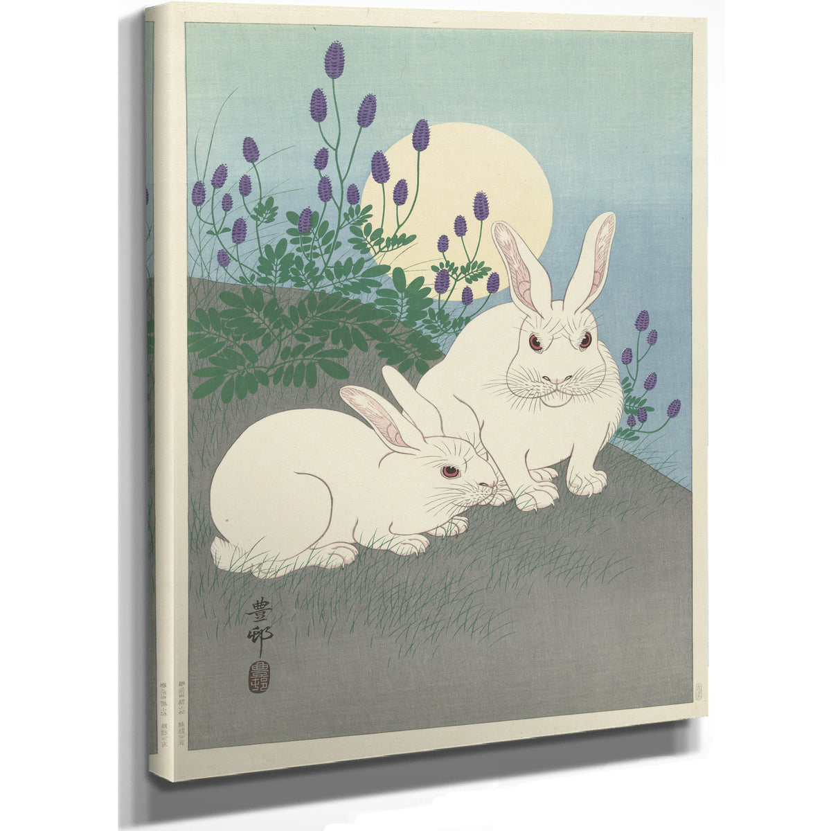 Rabbits Full Size 1920 1930 By Ohara Koson