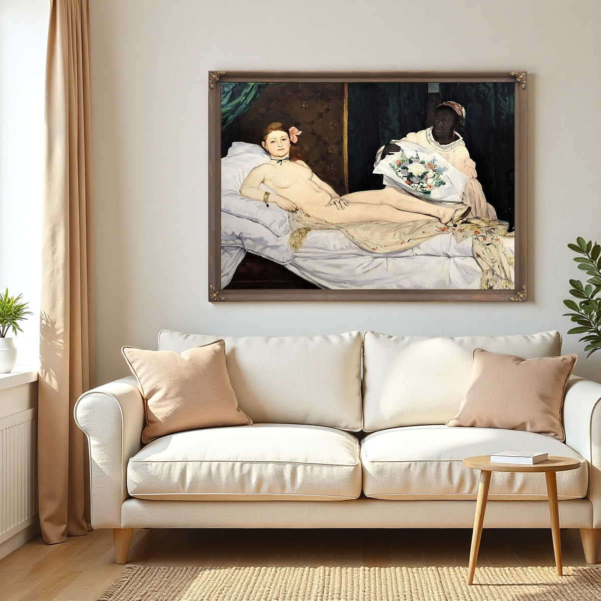 Olympia 1 By Edouard Manet
