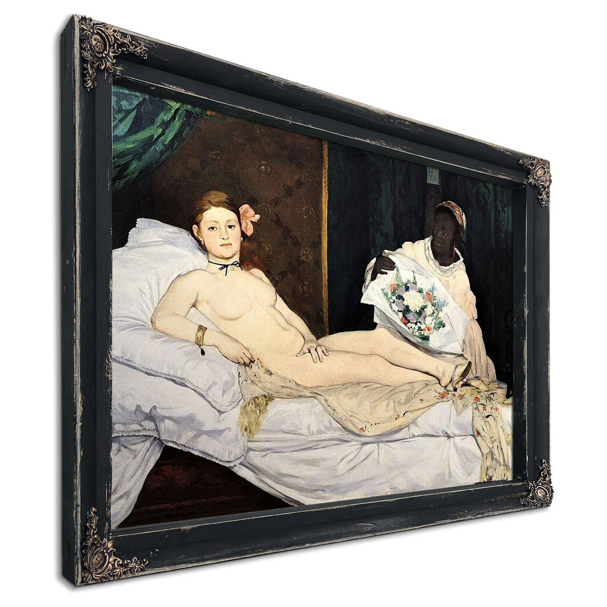 Olympia 1 By Edouard Manet