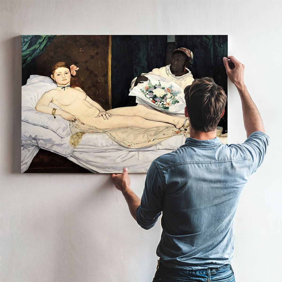 Olympia 1 By Edouard Manet