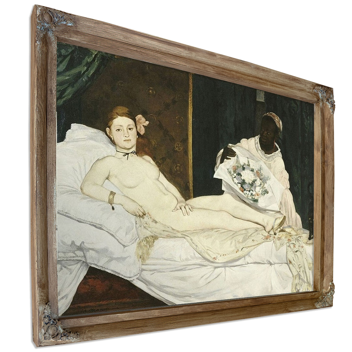 Olympia By Edouard Manet