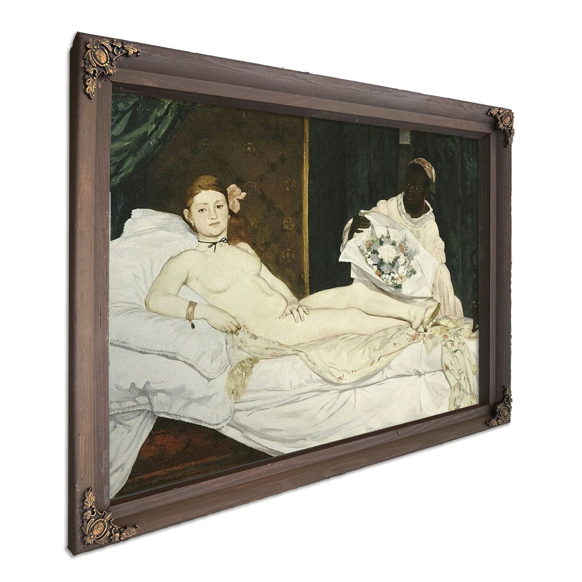 Olympia By Edouard Manet