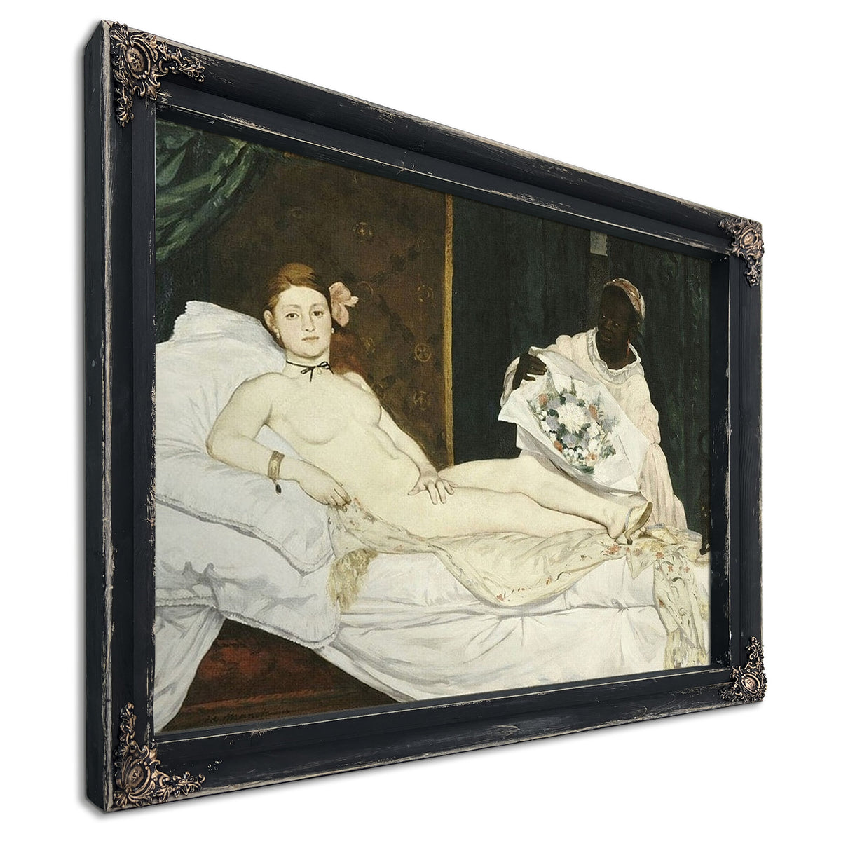 Olympia By Edouard Manet