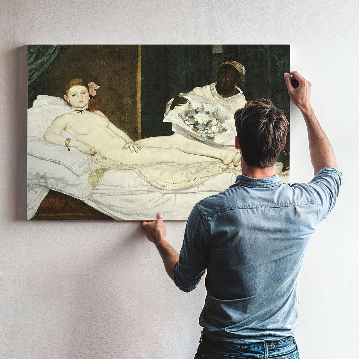 Olympia By Edouard Manet