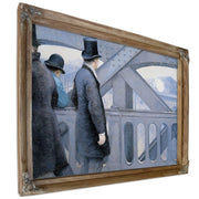 On The Pont De L'europe By Gustave Caillebotte