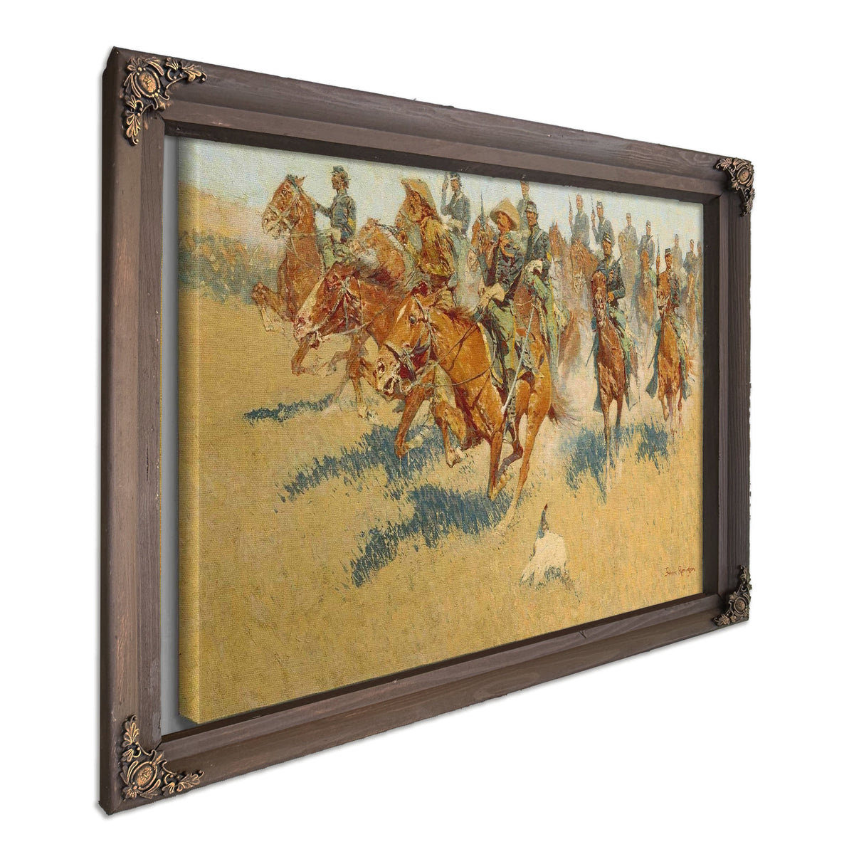 On The Southern Plains by Frederic Remington