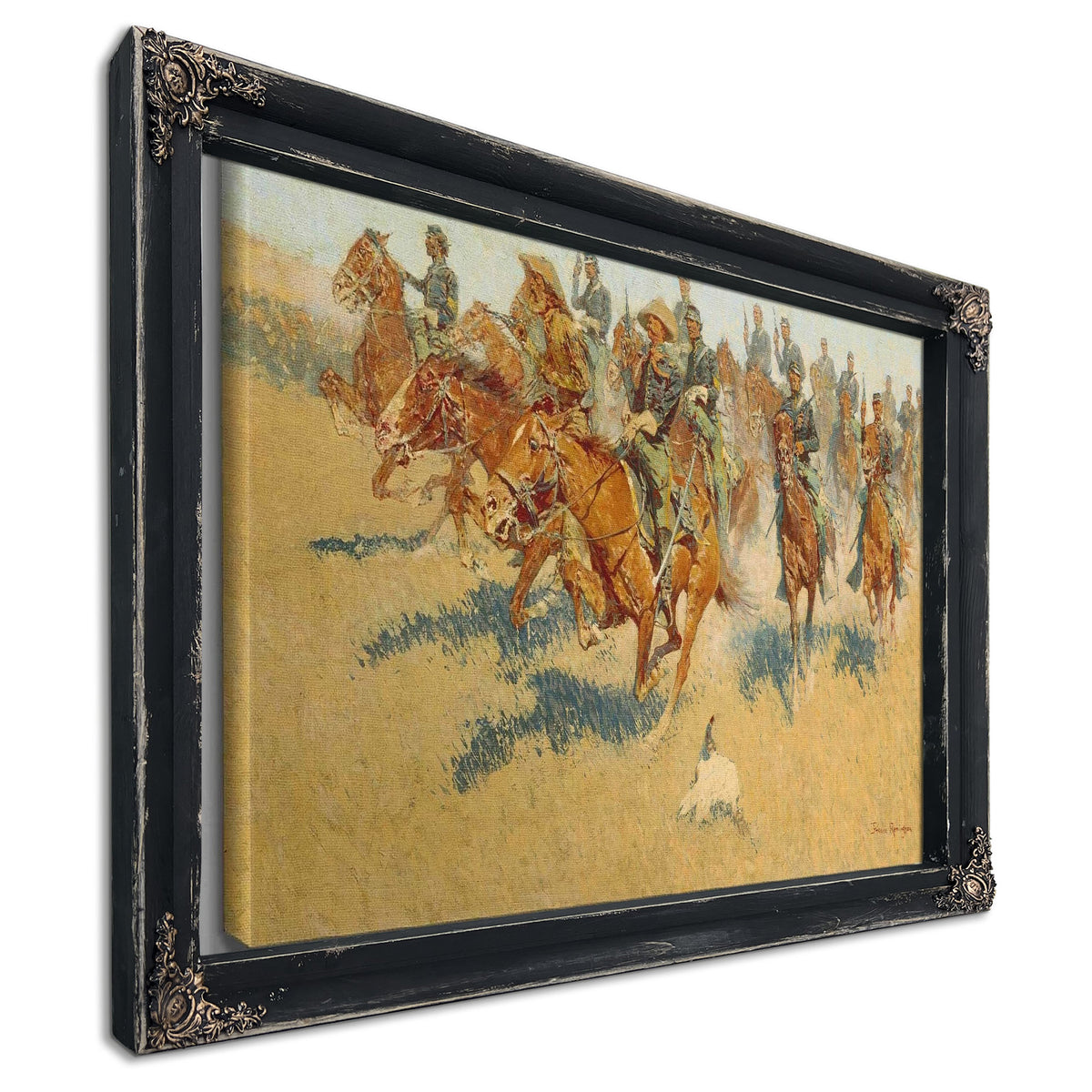 On The Southern Plains by Frederic Remington
