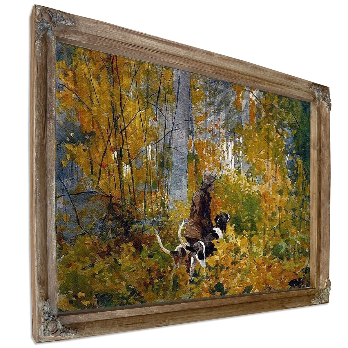 On The Trail By Winslow Homer