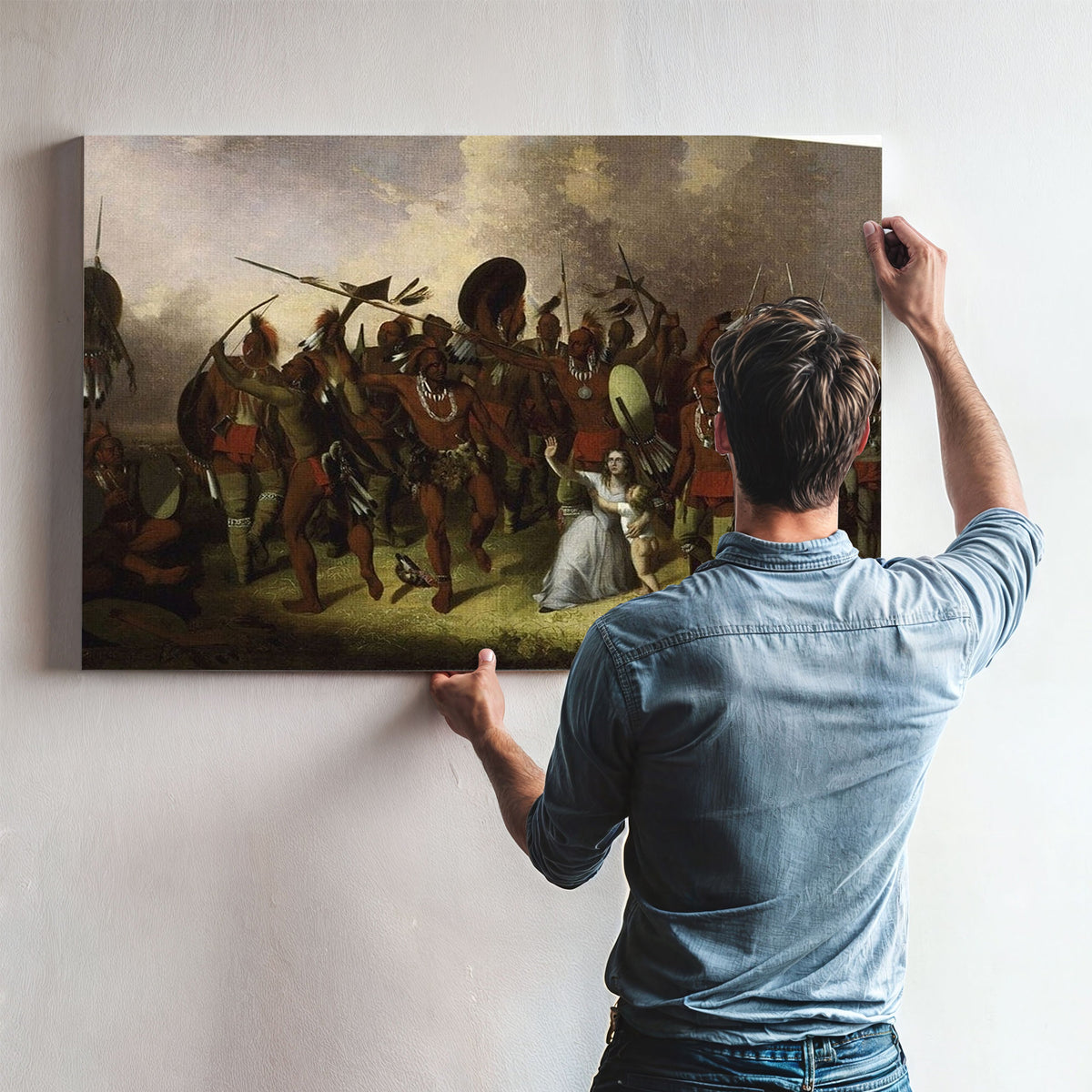 Osage Scalp Dance By John Mix Stanley