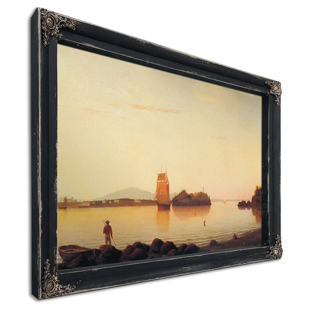 Owls Head Penobscot Bay Maine By Fitz Hugh Lane