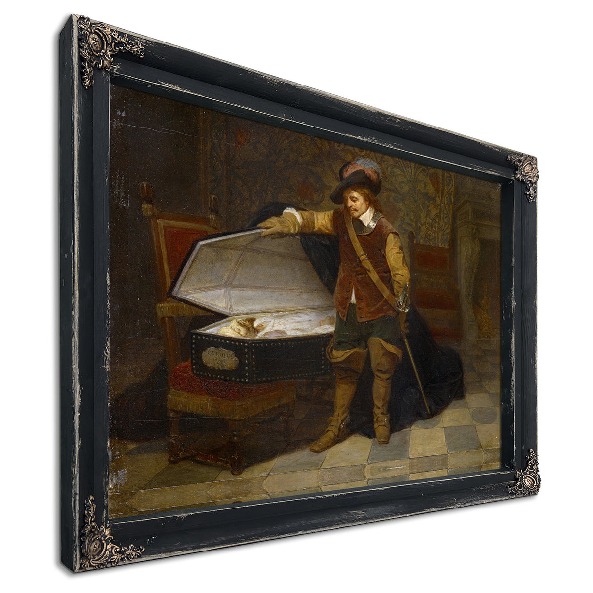 Cromwell Charles I By Paul Delaroche