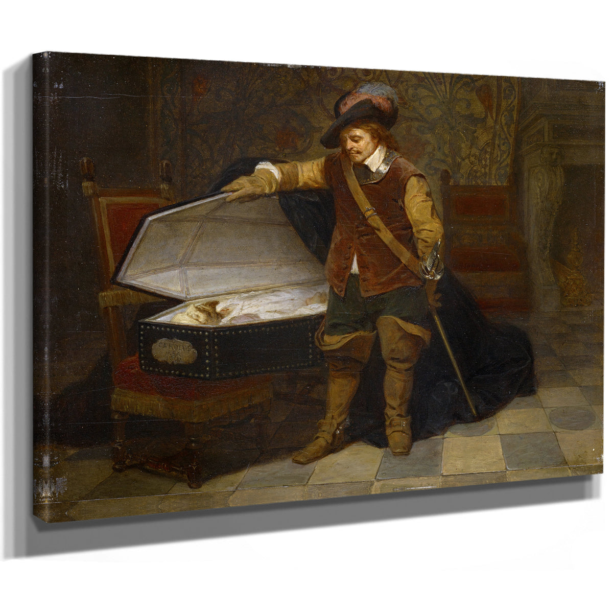 Cromwell Charles I By Paul Delaroche