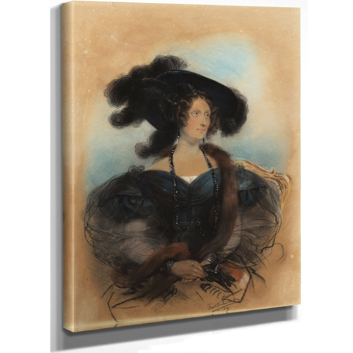 Jane Jarvis By Paul Delaroche