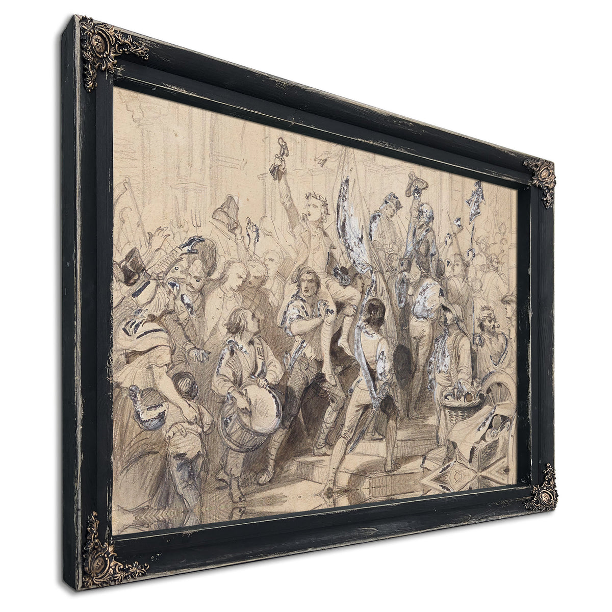 Le Retour de la Prise de la Bastille By Paul Delaroche