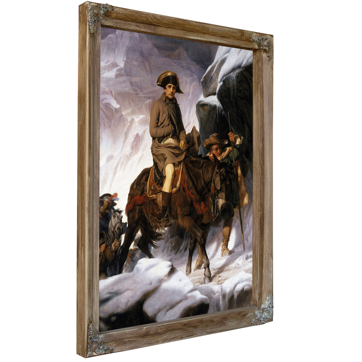 Napoleon Crossing Alps By Paul Delaroche