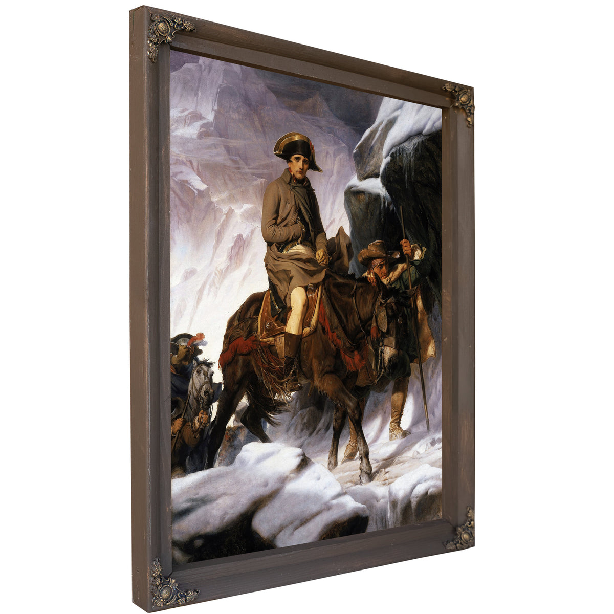 Napoleon Crossing Alps By Paul Delaroche