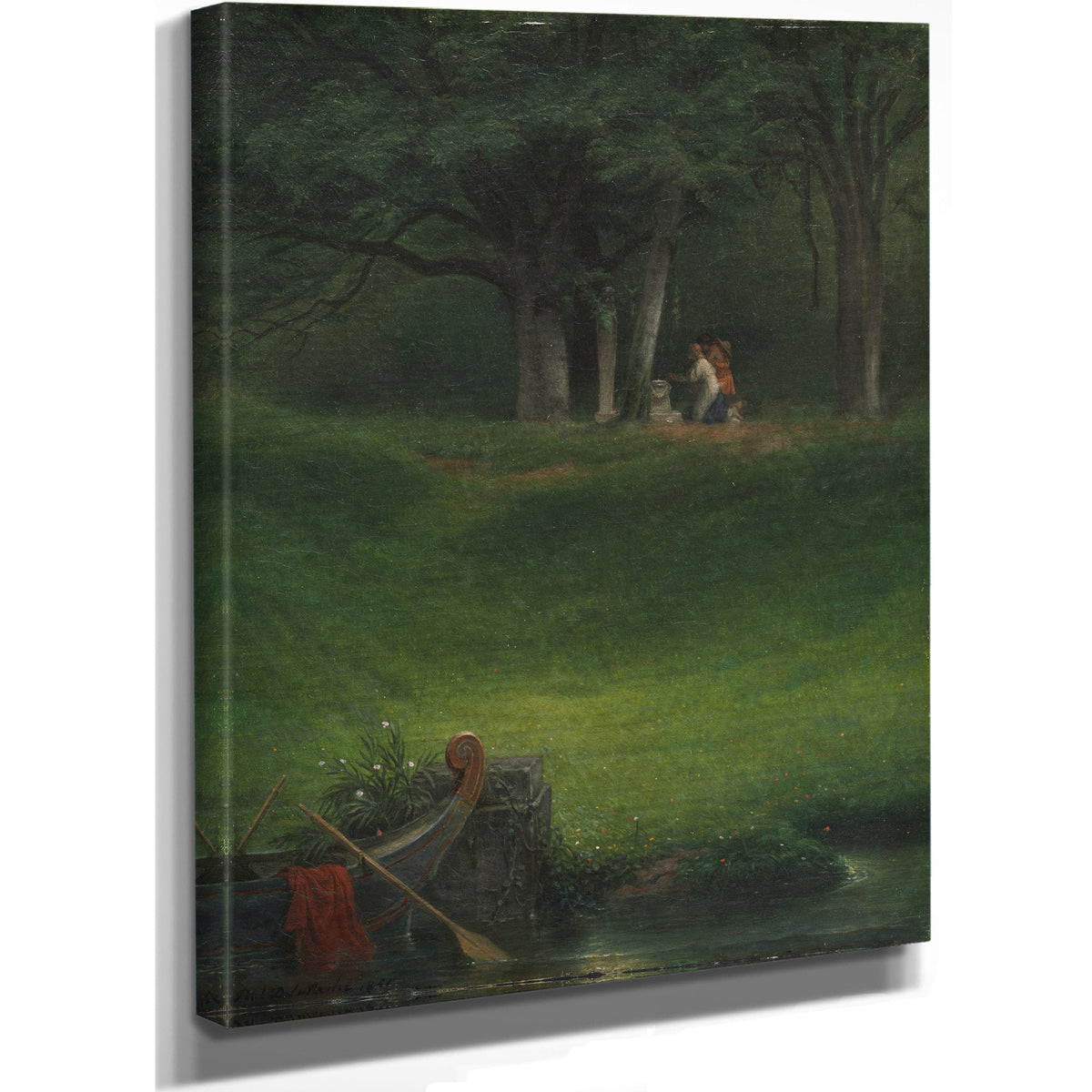 Offering to God Pan By Paul Delaroche