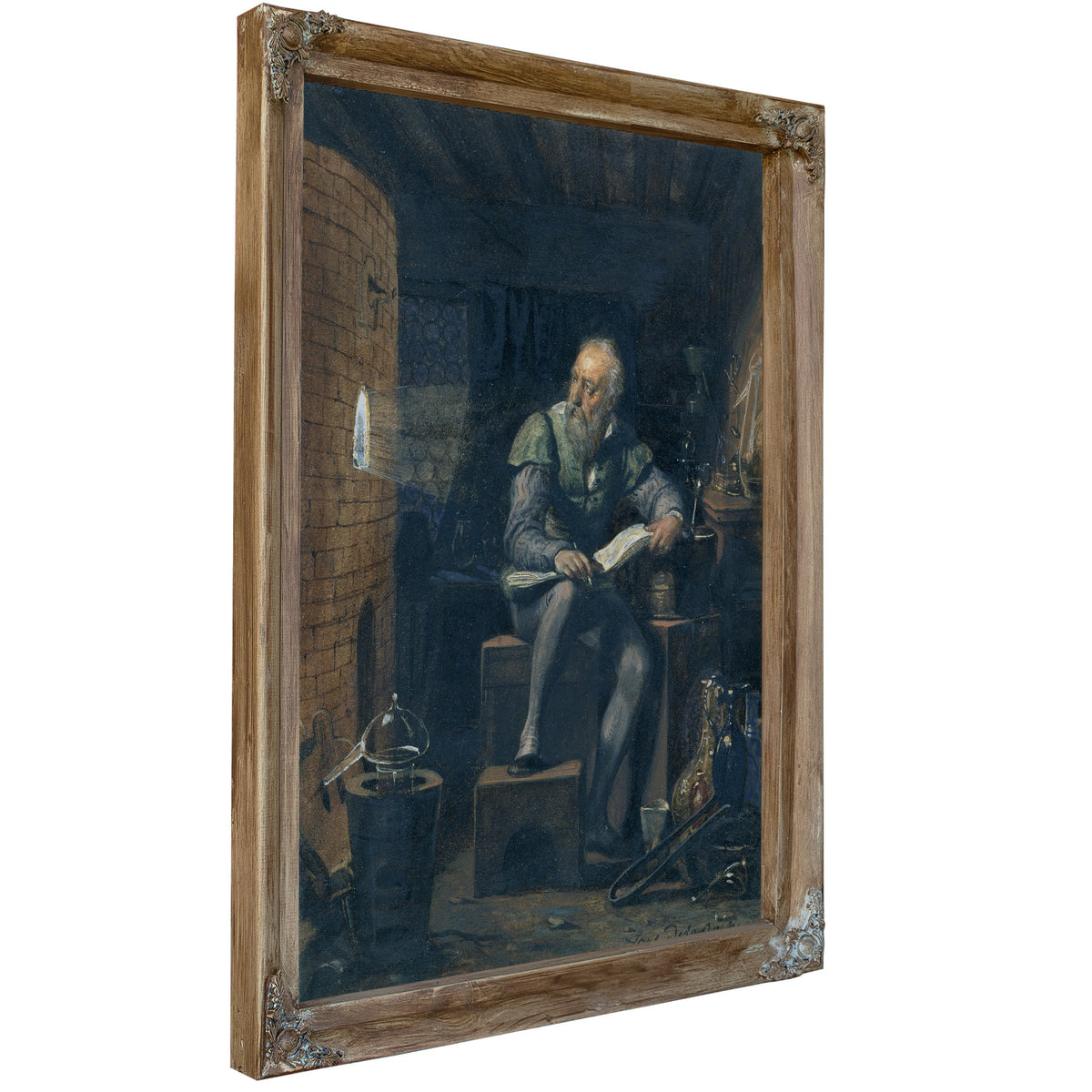 Palissy His Workshop By Paul Delaroche