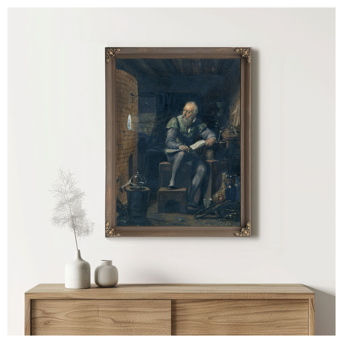 Palissy His Workshop By Paul Delaroche