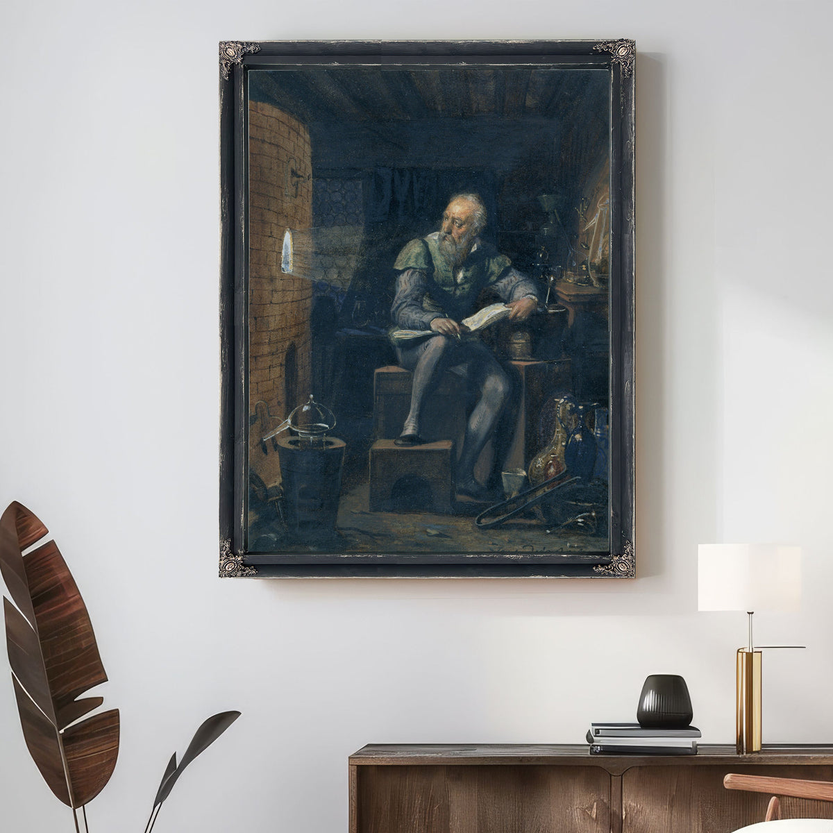 Palissy His Workshop By Paul Delaroche
