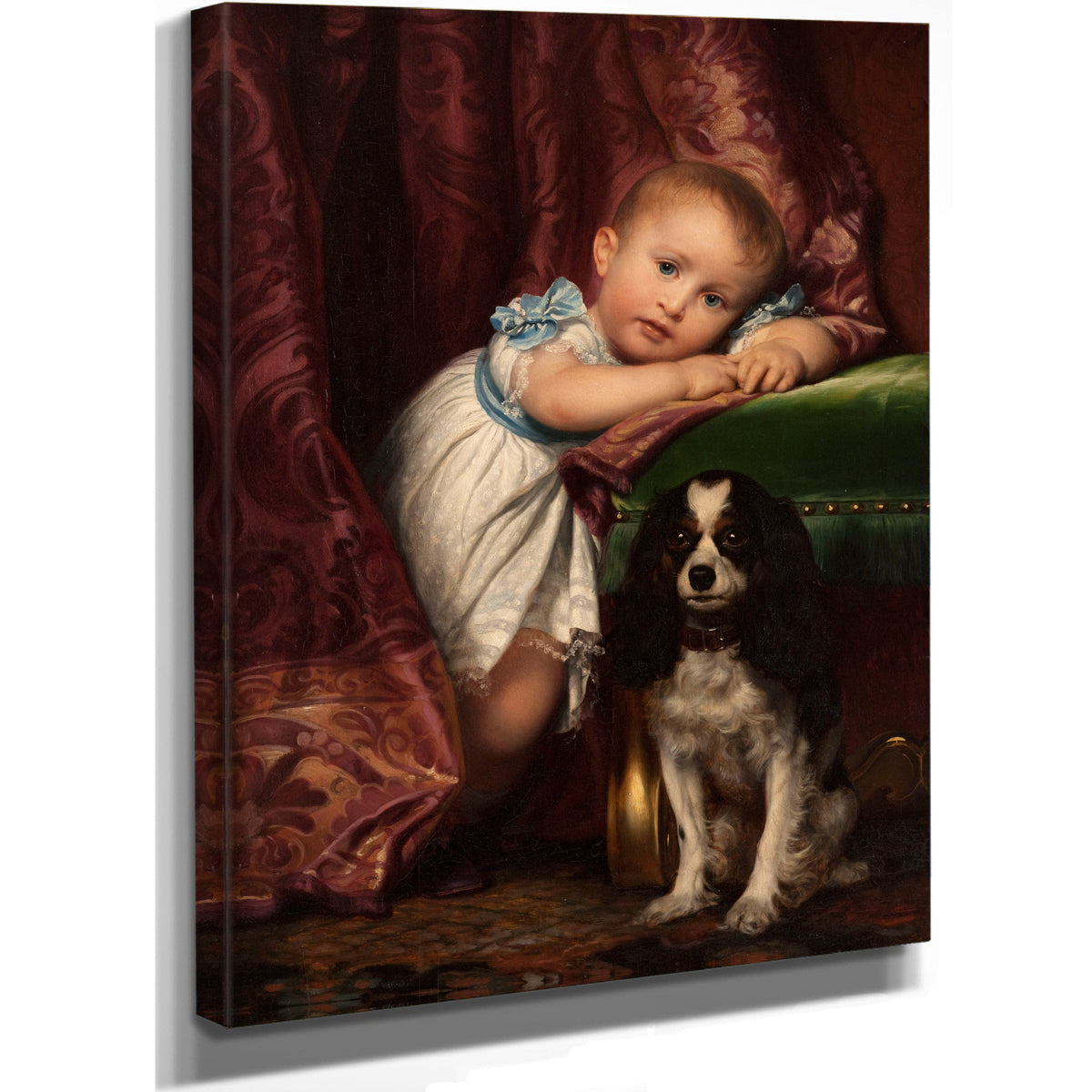 Portrait Horace Delaroche By Paul Delaroche