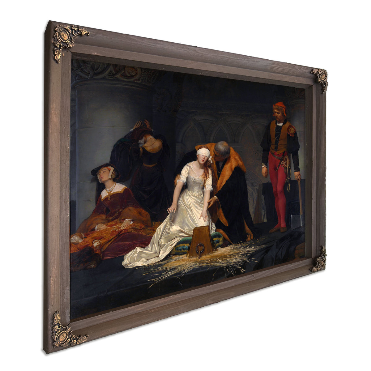 The Execution Lady Jane Grey the Tower By Paul Delaroche