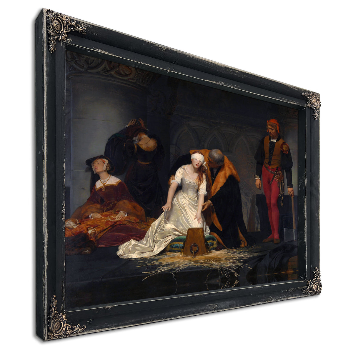 The Execution Lady Jane Grey the Tower By Paul Delaroche