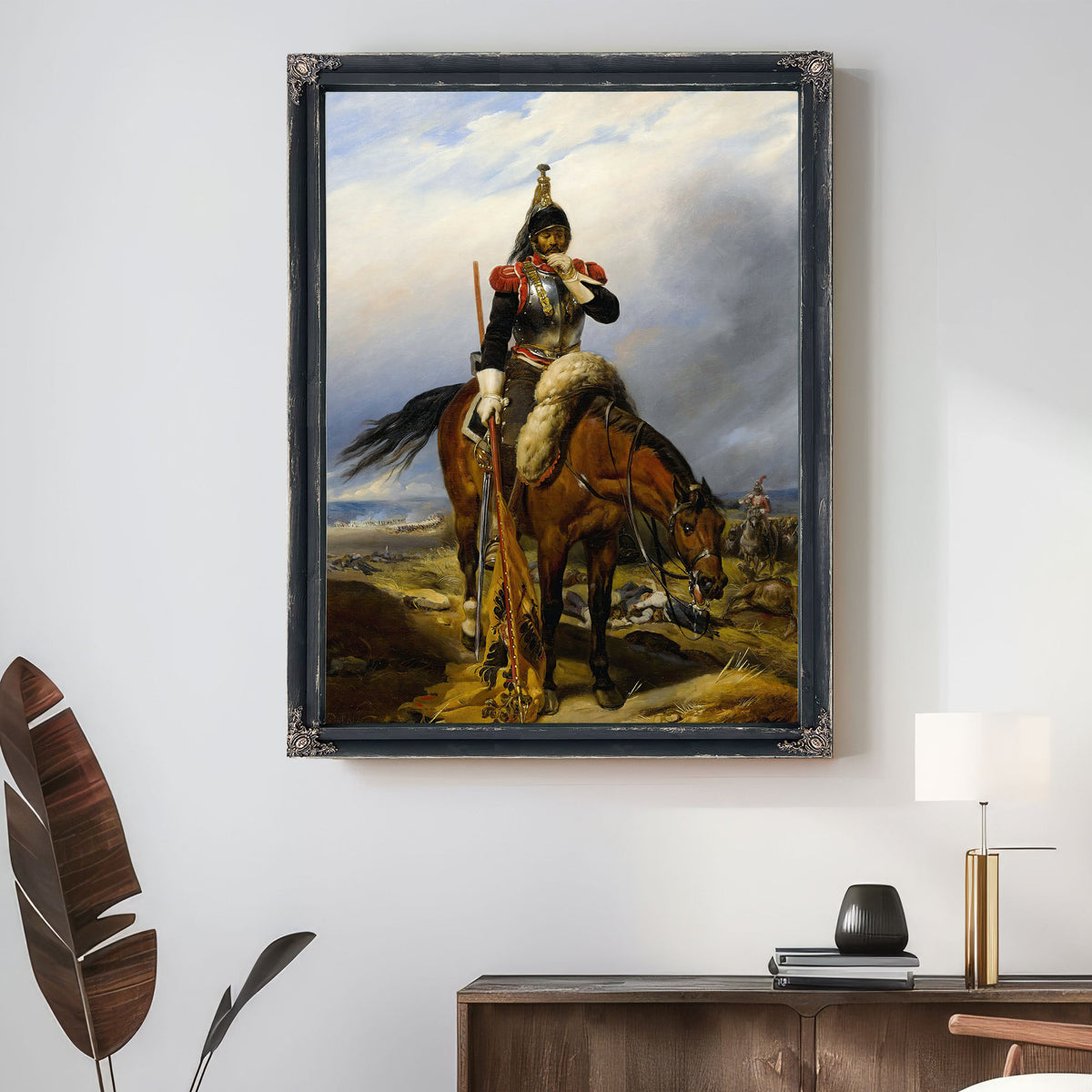 The Field Battle By Paul Delaroche