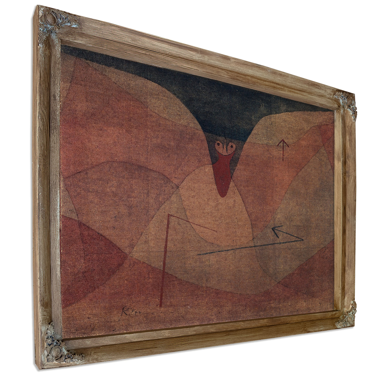 Aviatic Evolution 1934 By Paul Klee