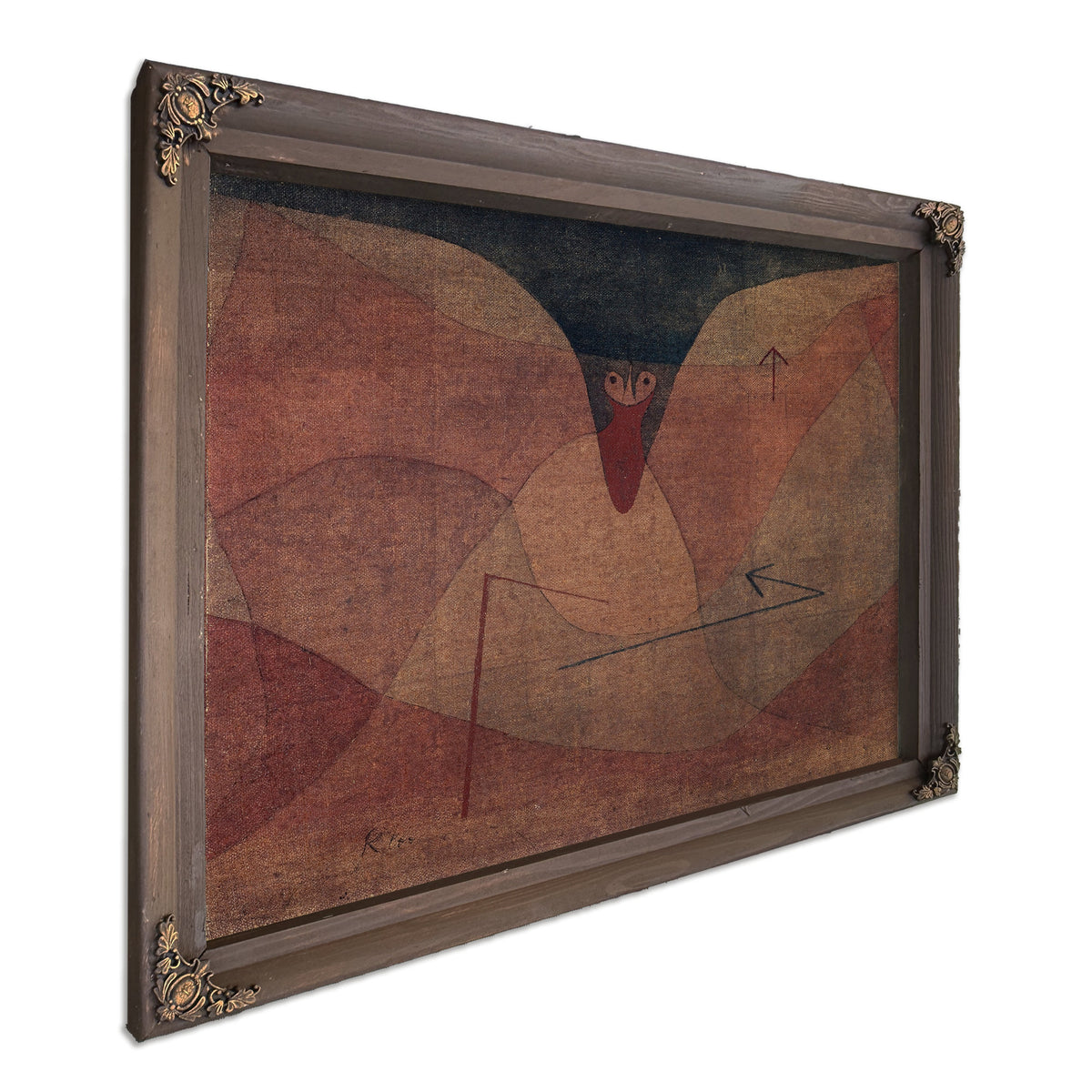 Aviatic Evolution 1934 By Paul Klee