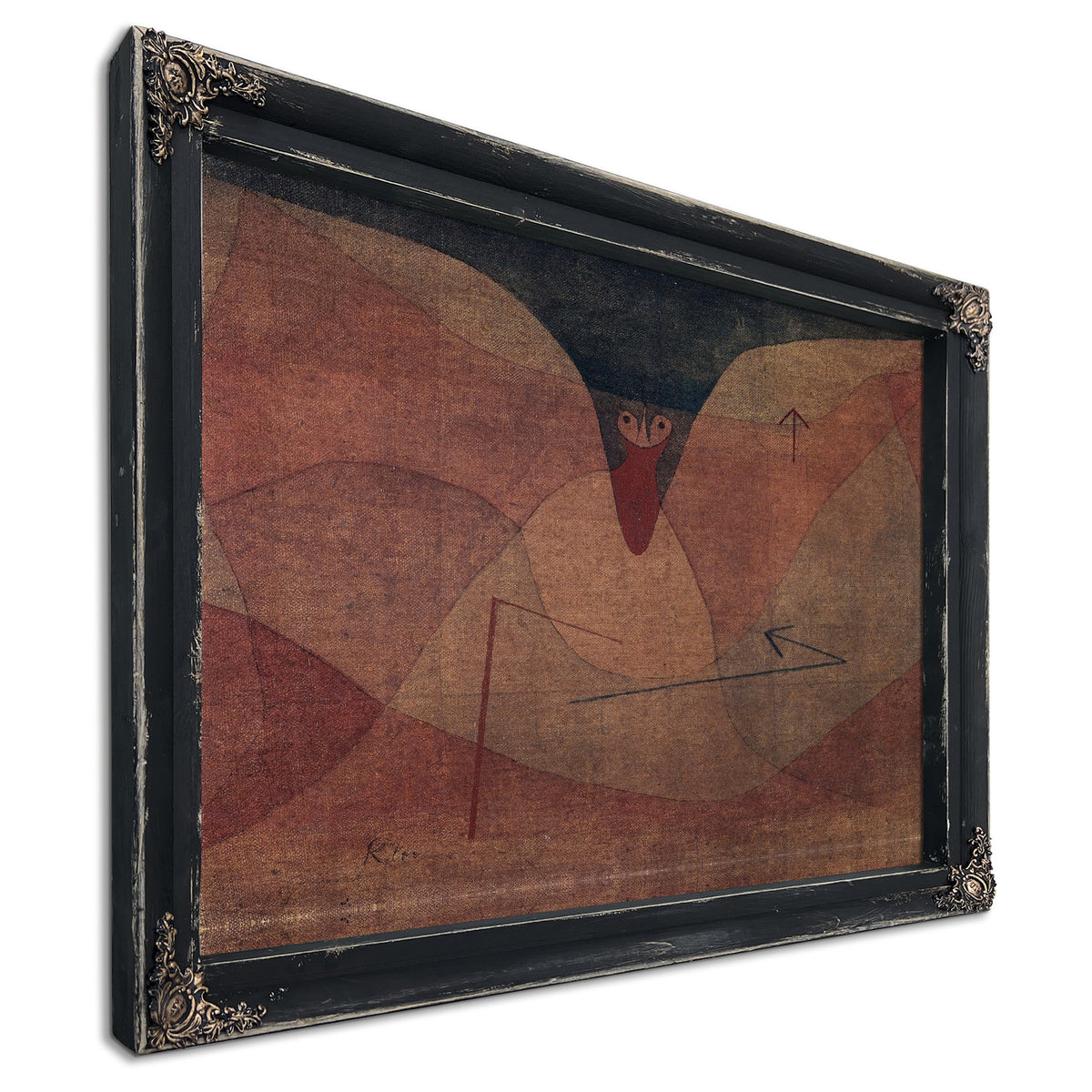 Aviatic Evolution 1934 By Paul Klee