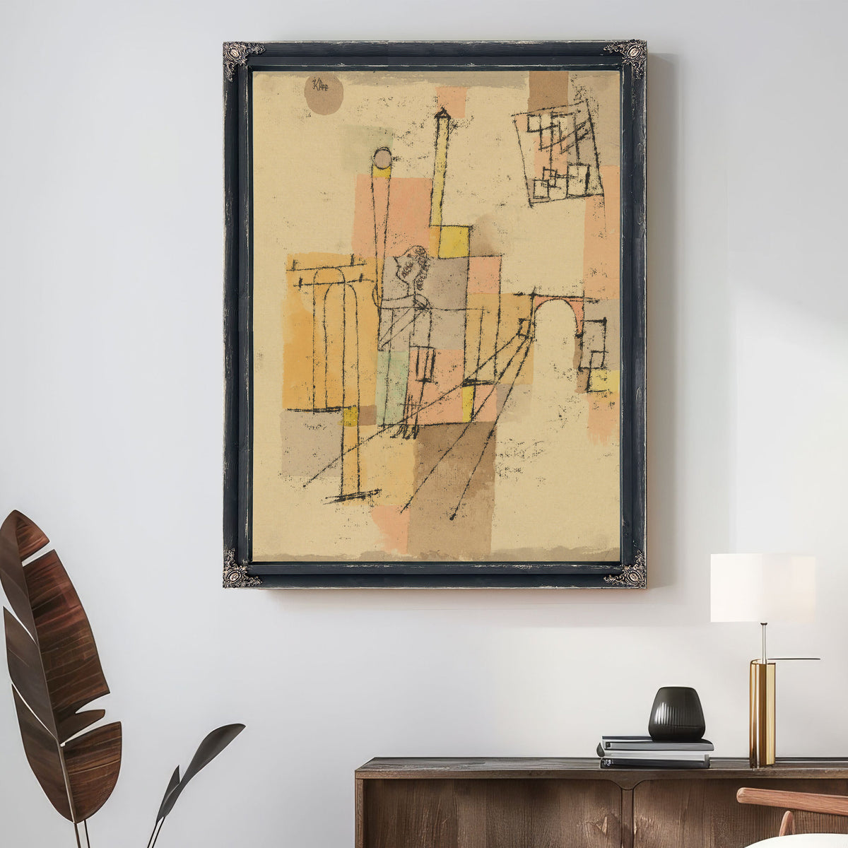 Before Festivity 1920 By Paul Klee
