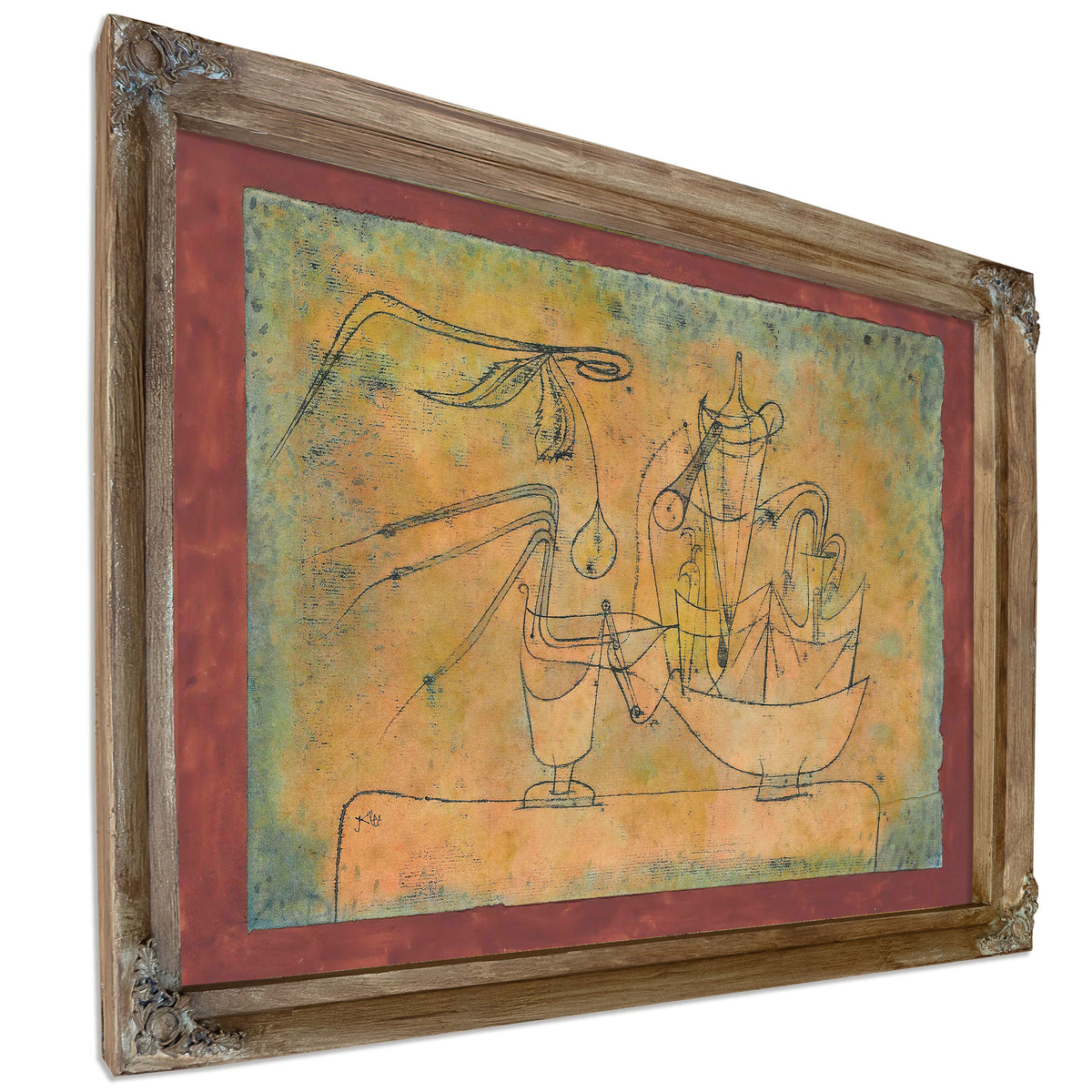 Birnen Destillation Distillation Pears By Paul Klee